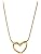 Dainty Heart Snake Chain Necklace NCK-009