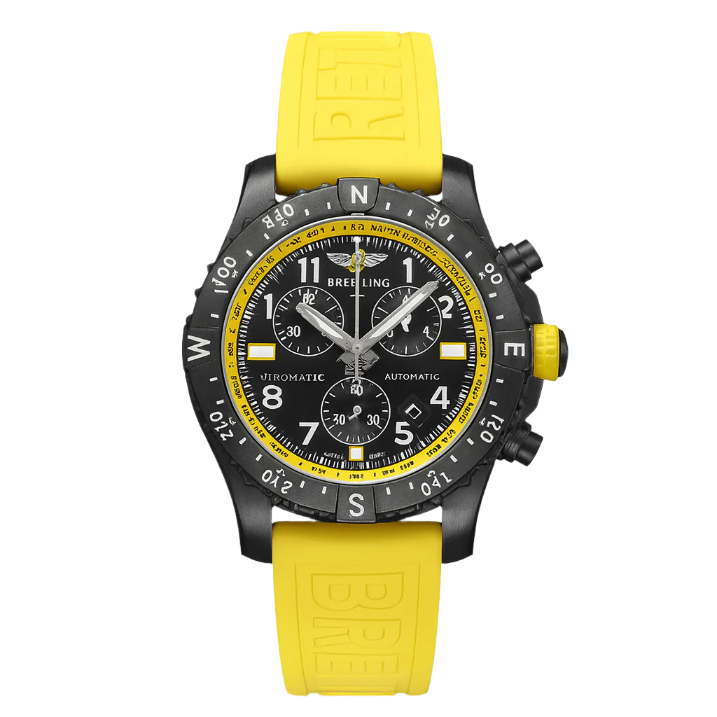 Breitling Chronometer Yellow X Black Watch High Copy