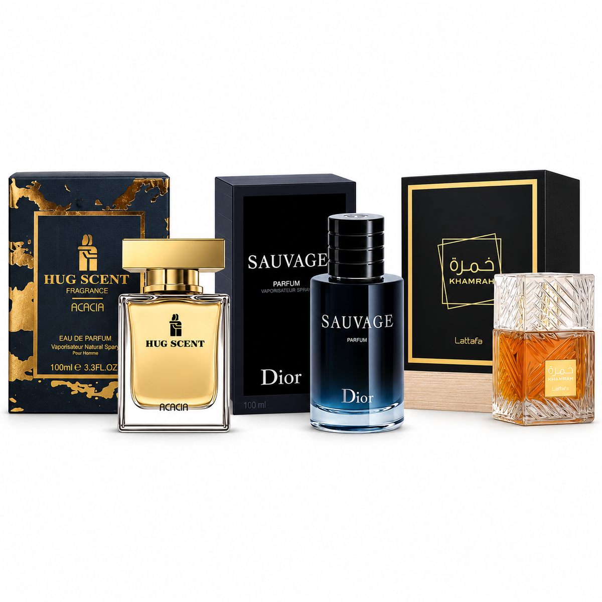 Sauvage+Khamrah+Hug scent