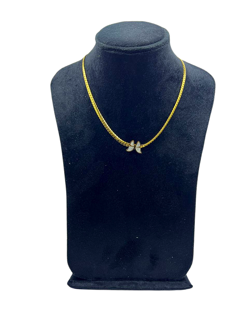 Butterfly Cuban Chain Necklace NCK-006