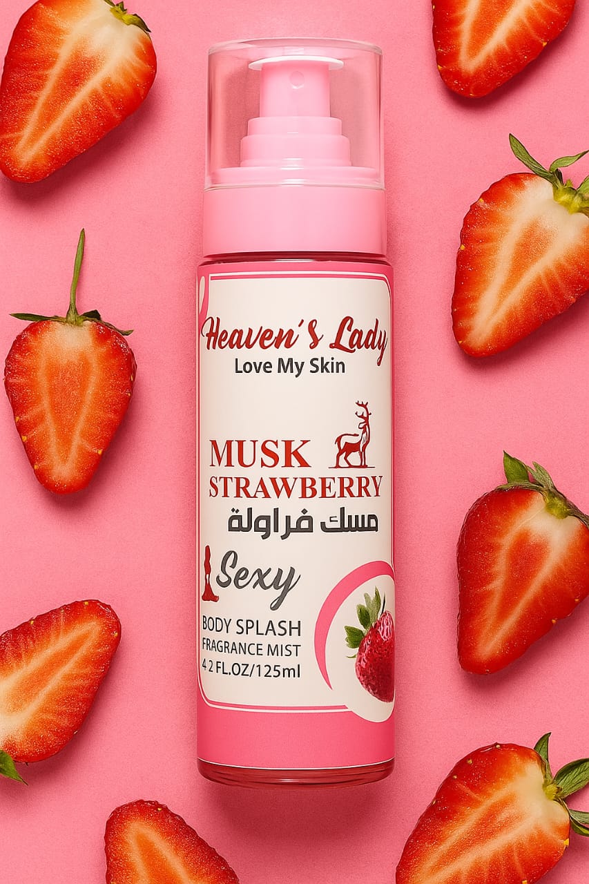 Heaven’s Lady Musk Strawberry Body Splash - 125ml