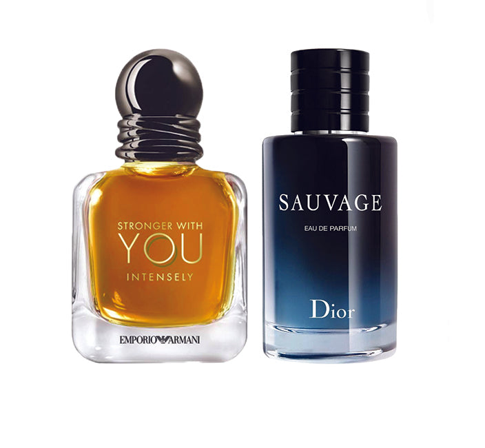 Sauvage dior+Stronger With You intensely