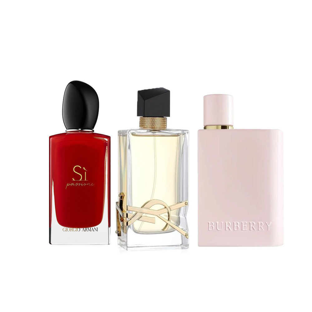 Si Passion Red-Libre Edp-Burbery Her