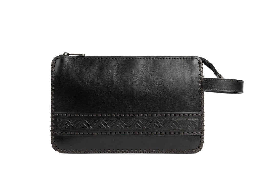 Handmade Leather Clutch Bag
