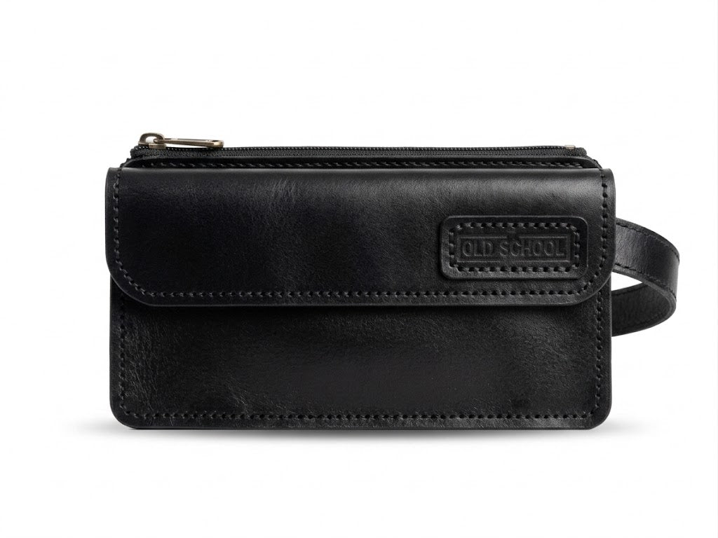 Handmade Genuine Leather Clutch & Organizer – Classic Heritage Wristlet