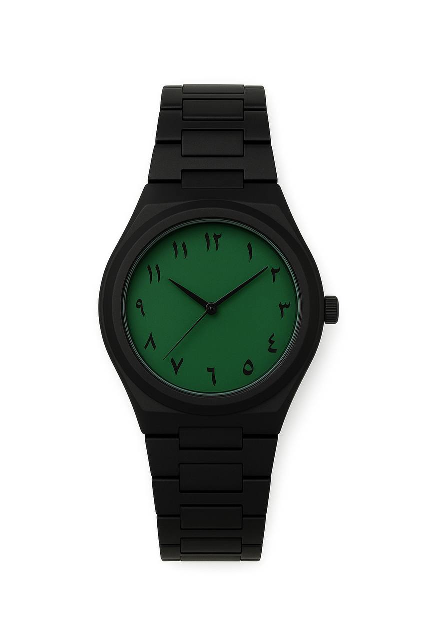 Noir Prestige – Arabic Heritage Luxury Watch High Quality